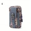 1pc Men's Denim Waist Bag For Outdoor Hiking; Cycling - Style 6