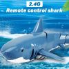 2.4G Rechargeable RC Boat Shark Toys For 4-14 Years Old; Boy Swimming Pool Bathroom Cool Toys Gift - 4-14 Years Old