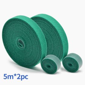 Back-to-back Velcro Fishing Rod Nylon Self-adhesive Tape Hook Hair Same Body Velcro Fishing Tools Data Cable Power Cable Managem - Thegreenis5mx2