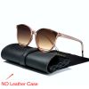 LeonLion 2022 Fashion Cateye Sunglasses Women Luxury Brand Glasses Women/Men Vintage Eyewear Women Oculos De Sol Feminino UV400 - brown - As picture