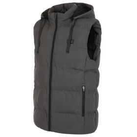 Helios- Paffuto Heated Vest- The Heated Coat - Gray - Medium