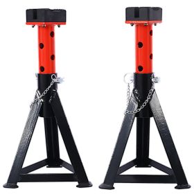 3 Ton Jack Stand, Pair of Axle Stands - as Pic