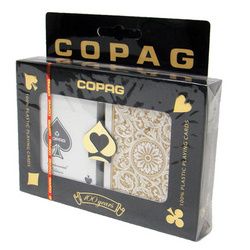 Copag 1546 Bridge Black/Gold Jumbo - GCOP-401