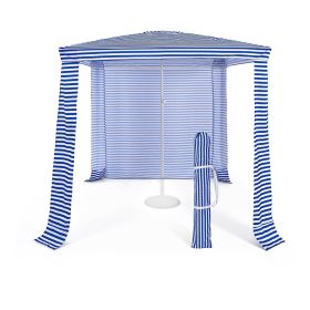 Foldable Easy-Assembly Sun-Shade Shelter Beach Canopy - Style A - 6.6' x 6.6'