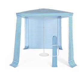 Foldable Easy-Assembly Sun-Shade Shelter Beach Canopy - Style B - 6.6' x 6.6'