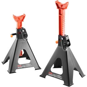 VEVOR Jack Stands, 6 Ton (13,000 lbs) Capacity Car Jack Stands Double Locking, 14.2 -23 inch Adjustable Height, for lifting SUV, Pickup Truck, Car and