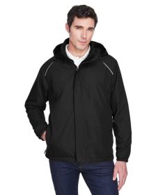 CORE365 88189T Men's Tall Brisk Insulated Jacket - BLACK - 5XT