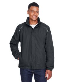 CORE365 88224 Men's Profile Fleece-Lined All-Season Jacket - CARBON - 5XL