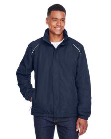 CORE365 88224 Men's Profile Fleece-Lined All-Season Jacket - CLASSIC NAVY - 5XL