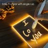 Note Board Creative Led Night Light USB Message Board Holiday Light With Pen Gift For Children Girlfriend Decoration Night Lamp - Blank Board 1 Pen