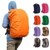 1pc 60L Portable Outdoor Backpack; Waterproof Dust Cover Travel Backpack Rain Cover Camping Sports Accessories - Orange - 60L