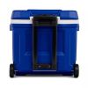 Latitude 30qt Roller Cooler - blue