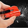 Car hammer car with multifunctional lifesaving hammer emergency escape hammer car glass broken window in one second - Green