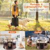 Foldable Playpen for Dog with Carry Bag Portable Travel Waterproof Indoor Outdoor Pet Cage Tent Detachable Upper Cover For Dog Cat Rabbit - S