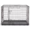 36" Pet Kennel Cat Dog Folding Steel Crate Animal Playpen Wire Metal - as picture