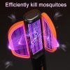 Foldable Portable Mosquito Swatter Safety Electric Shock Mosquito Killer Mute Home 365¬∞ UV Fly Trap Repellent Outdoor Bug Zapper - black - China