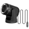 Portable Car Heater 2 In 1 Heating Cooling Fan Rotatable Demister Defroster with 4.92ft Cord - 24V