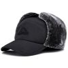 Mens Outdoor Thickened Warm Ear Protection Windproof Versatile Winter Baseball Cap - Black