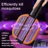 Foldable Portable Mosquito Swatter Safety Electric Shock Mosquito Killer Mute Home 365¬∞ UV Fly Trap Repellent Outdoor Bug Zapper - black - China