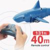 2.4G Rechargeable RC Boat Shark Toys For 4-14 Years Old; Boy Swimming Pool Bathroom Cool Toys Gift - 4-14 Years Old