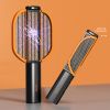 Foldable Portable Mosquito Swatter Safety Electric Shock Mosquito Killer Mute Home 365¬∞ UV Fly Trap Repellent Outdoor Bug Zapper - black - China