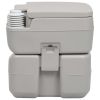 Portable Camping Toilet Gray 5.3+2.6 gal - Grey