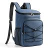 Portable Travel Large Capacity Outdoor Picnic Backpack - Blue - Picnic Backpack