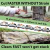 11/33 Teeth Survival Chain Saw Hand ChainSaw Hand Steel Wire Saw Outdoor Wood Cutting Emergency Wire Kits Camping Hiking Tool - 11 Teeth