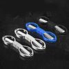 Foldable Fishing Scissors Carbon Steel Knife Edge Shears Fishing Line Cutting Tools Fishing Scissors Fishing Tackle Supplies - Silver G679A