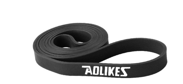 Training Band Tension Band Natural Latex Rally Equipment Yoga Resistance Band Fitness Band (Color: Black)