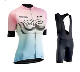 New NW Short Sleeve Cycling Suit Bicycle (Option: 1style-2XL)